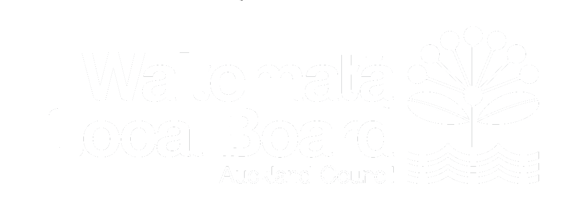 ACLB Waitematā logo mono white