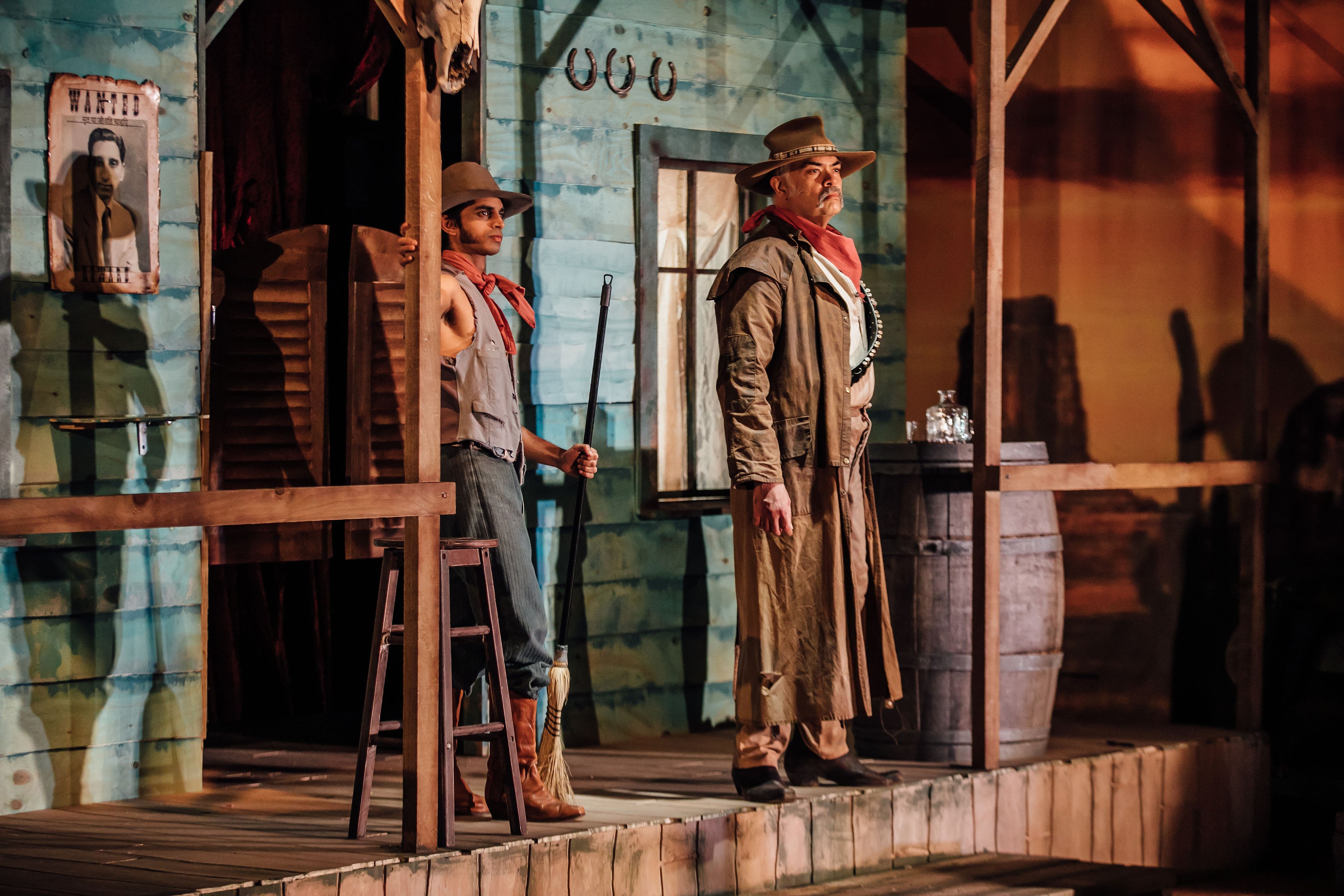 Shaan Kesha and Mustaq Missouri perform My Heart Goes Thadak Thadak  at Rangatira, Q Theatre, 2019.