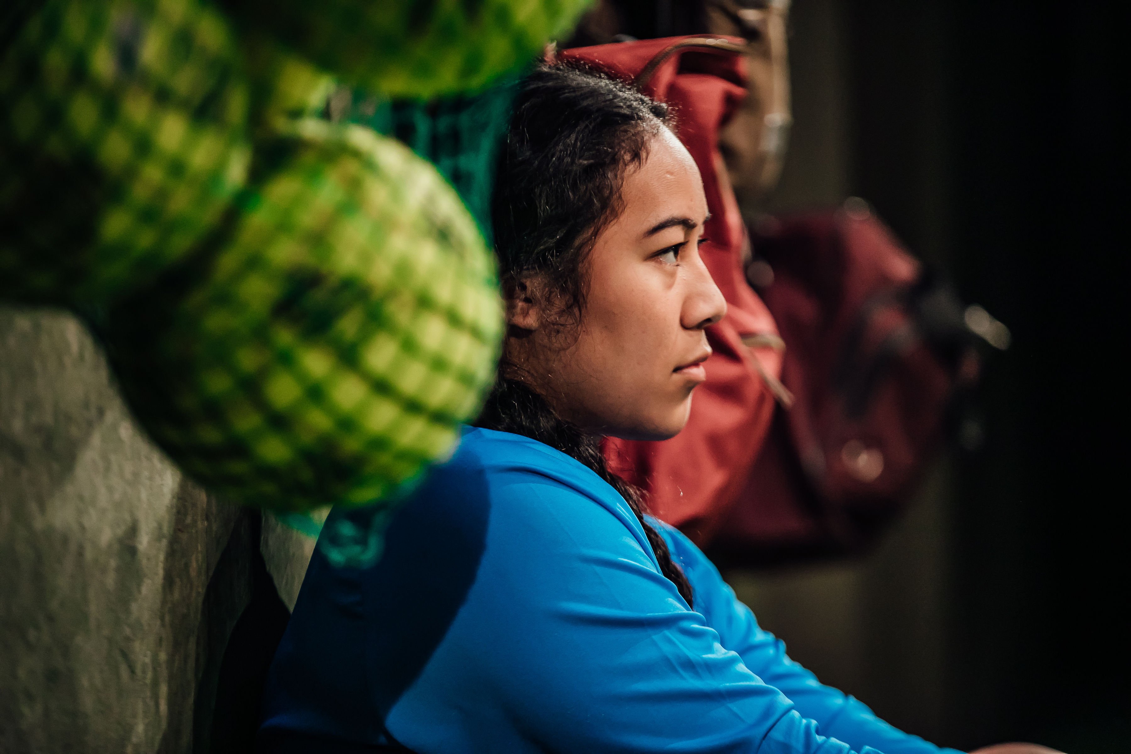 Siana Vagana performs The Wolves at Loft, Q Theatre, 2019.