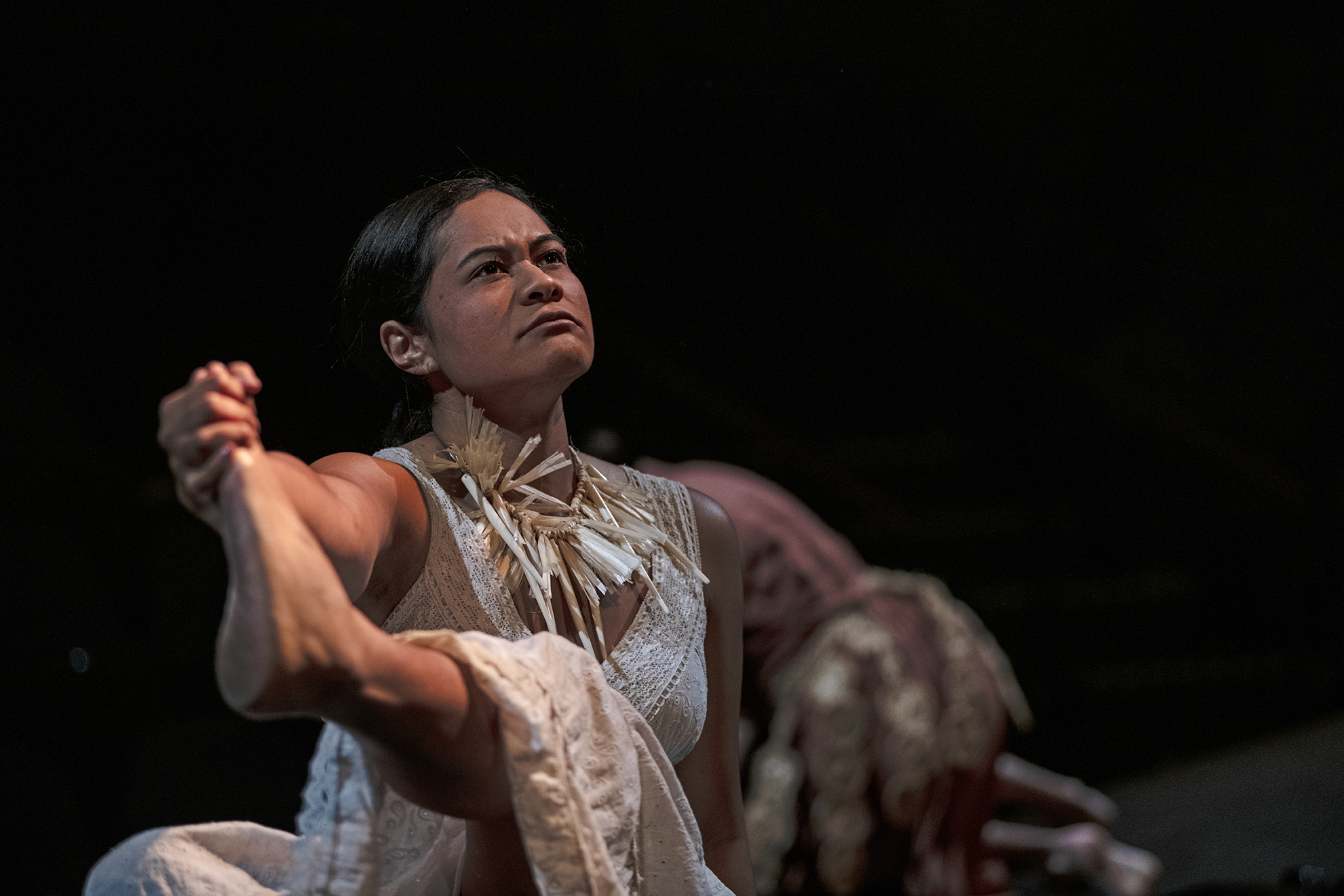 Gaby Solomona at Rangatira, Q Theatre, 2020.